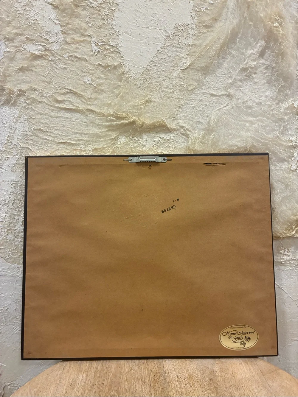 Vintage Framed Calligraphy Art Joshua 24:15